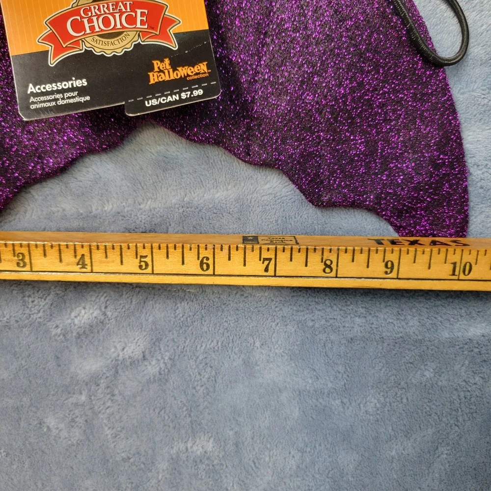 Great Choice Pet Costume Wings Purple‎ Sparkle Halloween Dog Cat Accessory